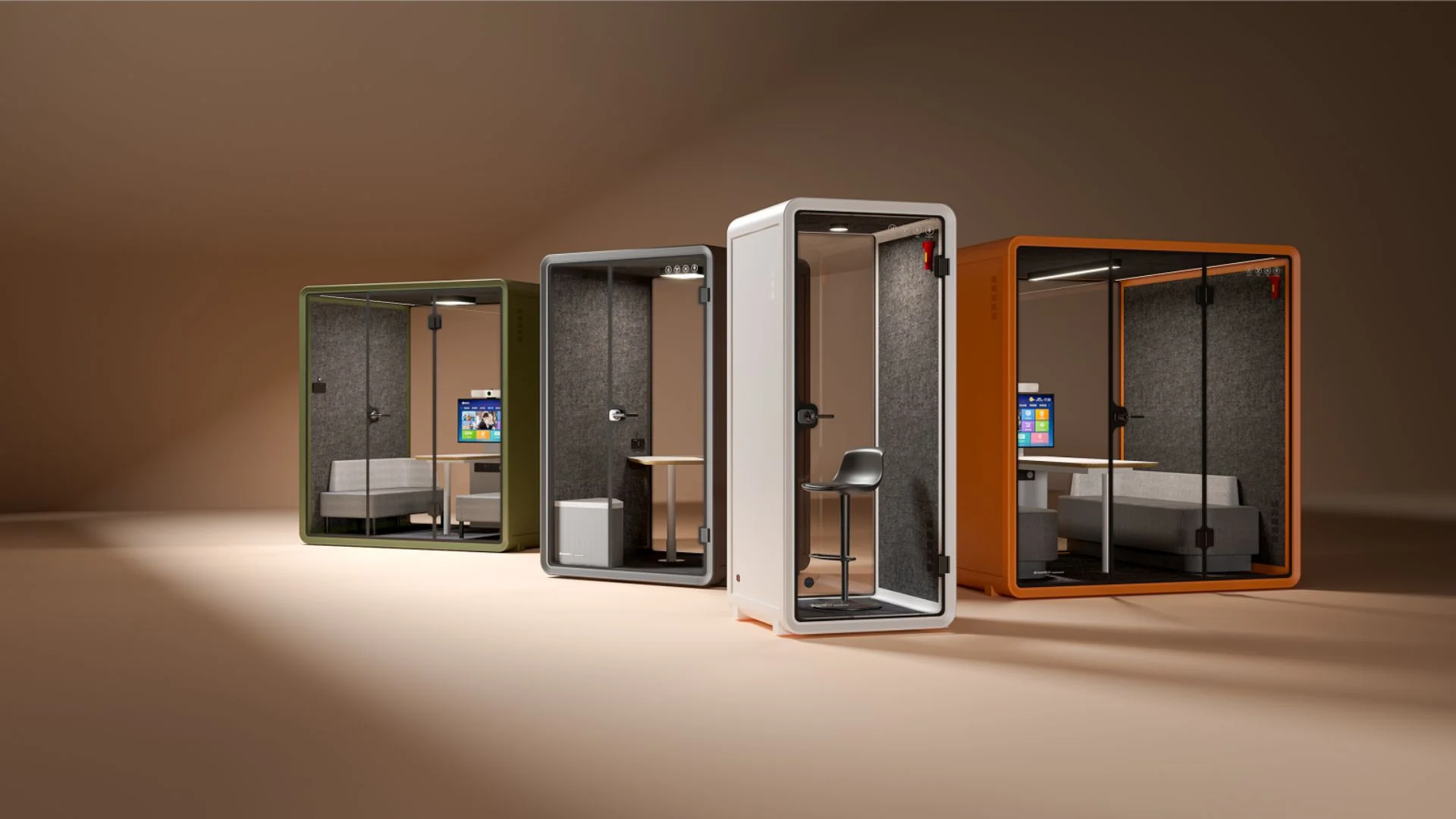 VRT and VR acoustic pod series comparison